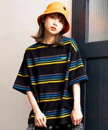 GISHER | STRIPED TEE(Tシャツ/カットソー)