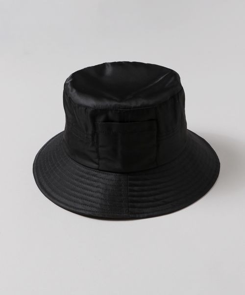 JEANASIS（ジーナシス）の「ナイロンバケットハット/904898（ハット・レディース・ボルドー/ブラック・FREE）」の7枚目の写真