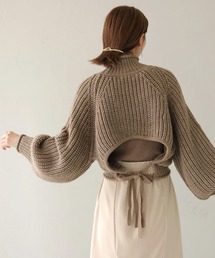 CLEIO | 【CLEIO】3WAYバックリボンニット(ニット/セーター)