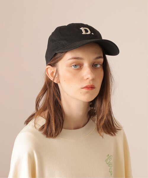 DOUBLE NAME（ダブルネーム）の「ロゴ刺繍ＣＡＰ（キャップ・レディース・ブラック/キナリ/ブラウン・FREE）」の4枚目の写真