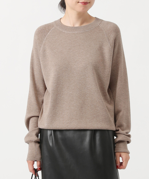 AP STUDIO(エーピーストゥディオ)の「New sweat like Knit(ニット/セーター・レディース・グレー/ベージュ/ブラック・FREE)」の6枚目の写真