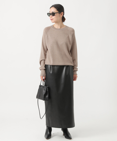 AP STUDIO(エーピーストゥディオ)の「New sweat like Knit(ニット/セーター・レディース・グレー/ベージュ/ブラック・FREE)」の9枚目の写真