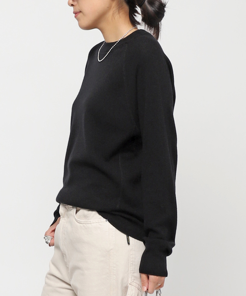 AP STUDIO(エーピーストゥディオ)の「New sweat like Knit(ニット/セーター・レディース・グレー/ベージュ/ブラック・FREE)」の10枚目の写真