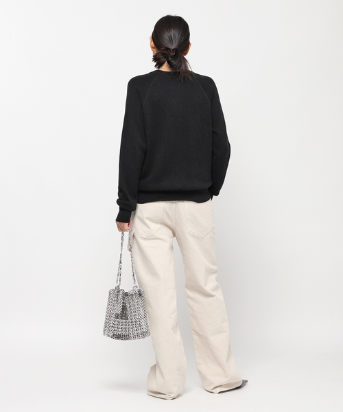 AP STUDIO(エーピーストゥディオ)の「New sweat like Knit(ニット/セーター・レディース・グレー/ベージュ/ブラック・FREE)」の14枚目の写真