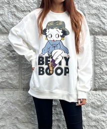 迷彩バケハBETTYBOOPトレーナー