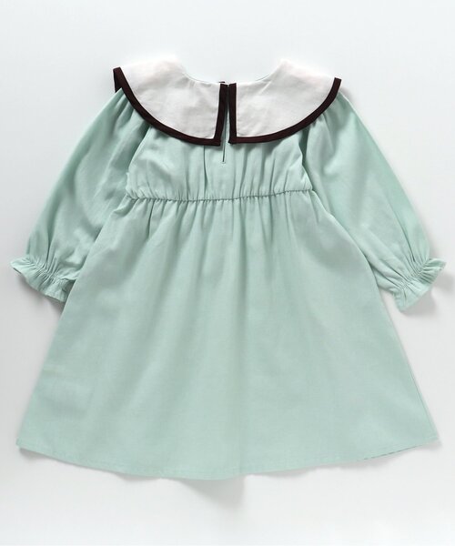 セール】【新色追加・WEB限定】 ラッフルベルスリーブワンピース