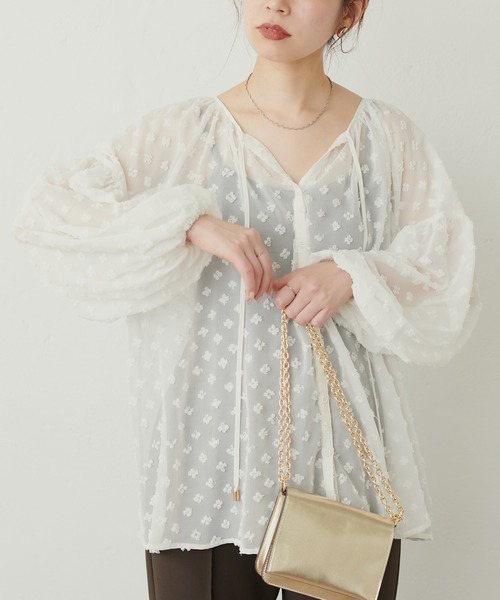 natural couture（ナチュラルクチュール）の「お花シアー