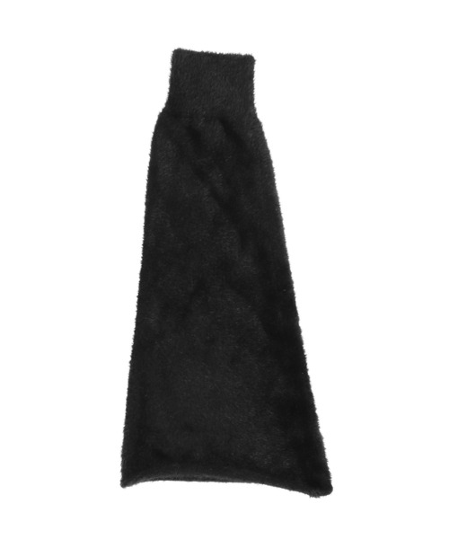 X-girl(エックスガール)の「SHAGGY KNIT LEG WARMER(レッグウォーマー・レディース・ホワイト/グレー/ブラック・ONE SIZE)」の5枚目の写真