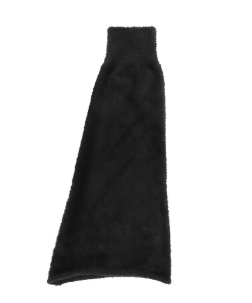 X-girl(エックスガール)の「SHAGGY KNIT LEG WARMER(レッグウォーマー・レディース・ホワイト/グレー/ブラック・ONE SIZE)」の6枚目の写真