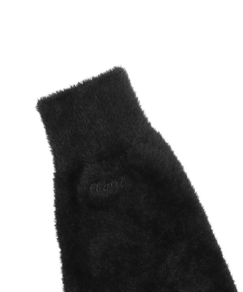 X-girl(エックスガール)の「SHAGGY KNIT LEG WARMER(レッグウォーマー・レディース・ホワイト/グレー/ブラック・ONE SIZE)」の7枚目の写真