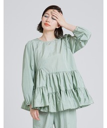 【8】【Little sunny bite】Nylon frill dress