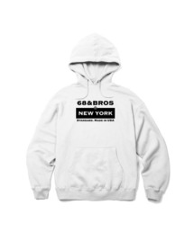 68&BROTHERS シックスティーエイトアンドブラザーズ / "PD" LOGO Hooded Sweat