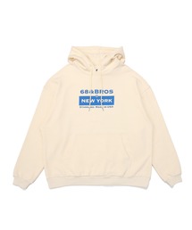 68&BROTHERS シックスティーエイトアンドブラザーズ / "PD" LOGO Hooded Sweat