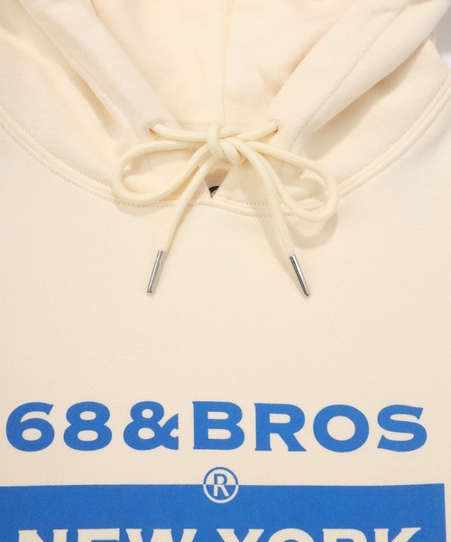 68&brothers（シックスティエイトアンドブラザーズ）の「68&BROTHERS / Hooded Sweat "PAY DAY"（パーカー・メンズ・アイボリー/グレー/ブラック・X-LARGE/LARGE）」の6枚目の写真