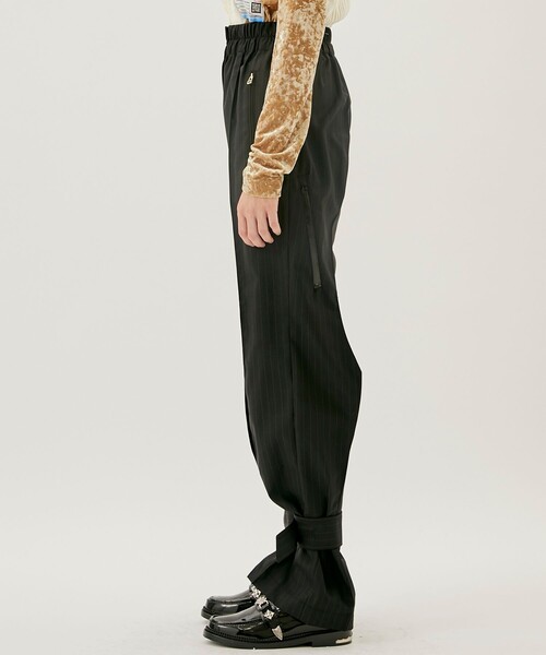 AKIKOAOKI/アキコアオキ】ストライプボンテージパンツ