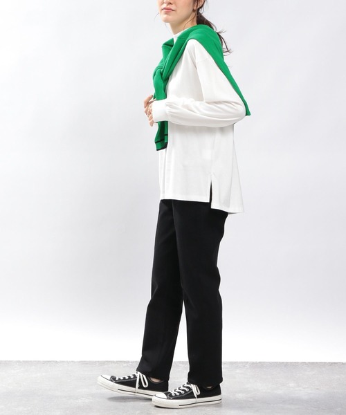 GLOBAL WORK Smile Seed Store（グローバルワーク スマイルシードストア）の「ストレッチスリムテーパードデニムパンツ/180895（デニムパンツ・レディース・ブルー系その他5/ブラック/スカイブルー・MEDIUM/LARGE/SMALL）」の5枚目の写真