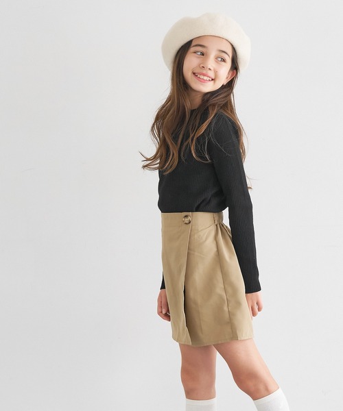 coca（coca）（コカ）の「【WEB限定セール】キッズ アンゴラタッチクルーネックニットトップス（ニット/セーター・キッズ・アイボリー/ブラック/その他1・140/110/130/120）」の13枚目の写真