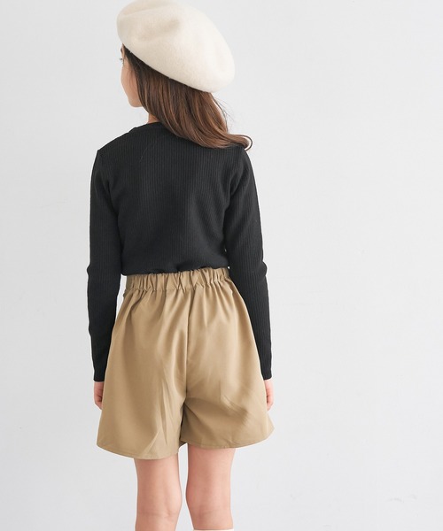 coca（coca）（コカ）の「【WEB限定セール】キッズ アンゴラタッチクルーネックニットトップス（ニット/セーター・キッズ・アイボリー/ブラック/その他1・140/110/130/120）」の16枚目の写真