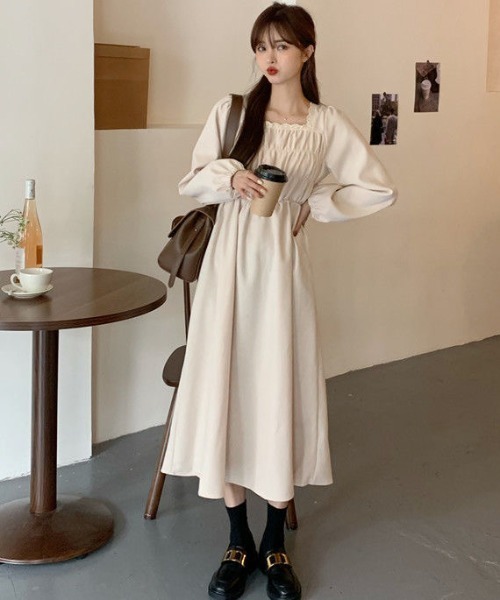 極美品♡ルネ♡レース襟　ボーダーワンピース 極美品♡ルネ♡レース襟 ワンピース