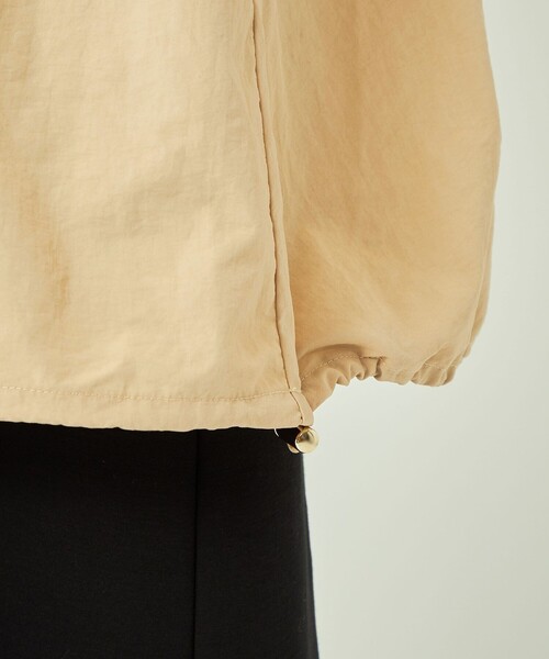 green label relaxing(グリーンレーベルリラクシング)の「アノラック パーカー -撥水・防風・ウォッシャブル-(ナイロンジャケット・レディース・ブラック/モカ/ベージュ・FREE)」の14枚目の写真