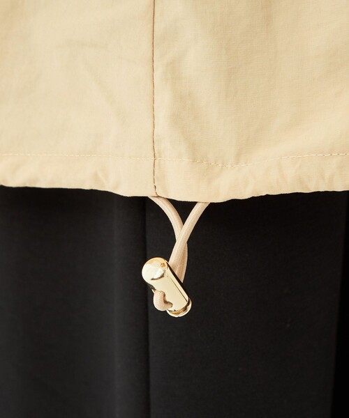 green label relaxing(グリーンレーベルリラクシング)の「アノラック パーカー -撥水・防風・ウォッシャブル-(ナイロンジャケット・レディース・ブラック/モカ/ベージュ・FREE)」の15枚目の写真