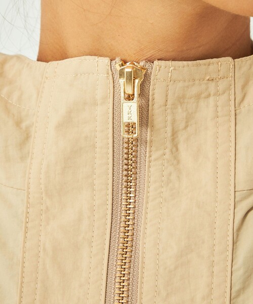 green label relaxing(グリーンレーベルリラクシング)の「アノラック パーカー -撥水・防風・ウォッシャブル-(ナイロンジャケット・レディース・ブラック/モカ/ベージュ・FREE)」の16枚目の写真