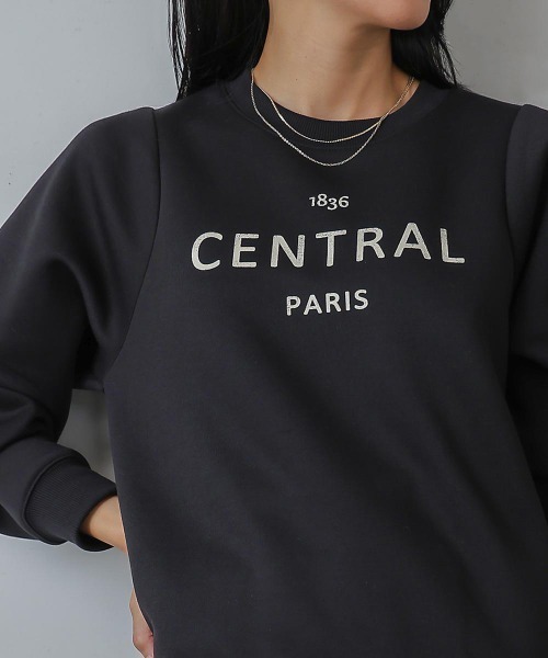 Bou Jeloud(ブージュルード)の「軽量ボンディングカレッジプルオーバー(Tシャツ/カットソー・レディース・ブラック/アイボリー・FREE)」の14枚目の写真