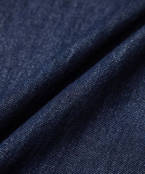 entre'e ROPE'（アントレロペ）の「【ZOZOTOWN限定】デニムフレアロングスカート／S～XLサイズ展開（デニムスカート・レディース・ネイビー/ブラック・36/38/40/42）」の17枚目の写真