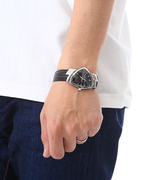 HAMILTON（ハミルトン）の「HAMILTON / ハミルトン：ベンチュラ レザー：H24411732[MUS]（アナログ腕時計・メンズ・その他・FREE）」の8枚目の写真