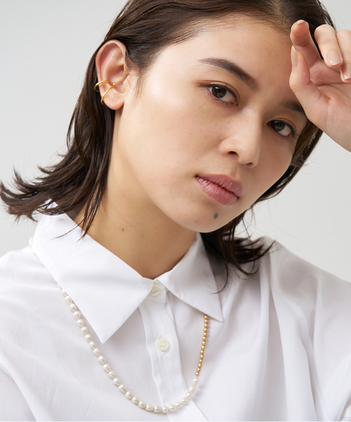 collex（コレックス）の「【Ljud/ユード】 ツインイヤーカフ（イヤーカフ・レディース・ゴールド・フリー）」の3枚目の写真