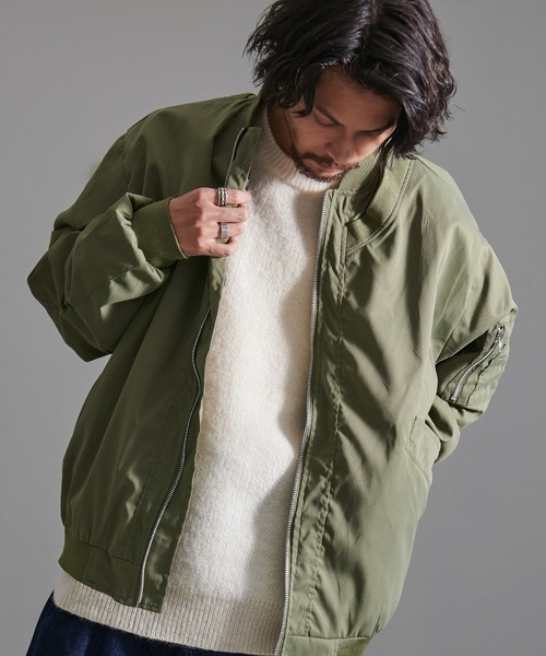 『CavariA/キャバリア』デザイン入りMA-1（MA-1）｜SILVER BULLET（シルバーバレット） pattayablatt.com