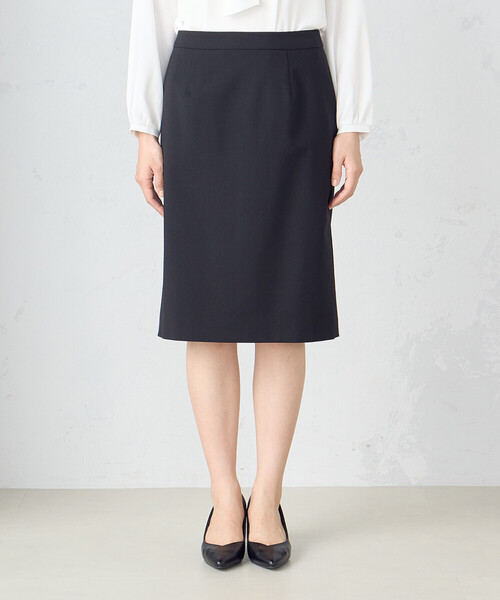 COMME CA ISM（コムサイズム）の「【セットアップ対応】ＴＷトロピカルストレッチ タイトスカート（スーツスカート・レディース・ブラック・X-SMALL/SMALL/MEDIUM/LARGE/X-LARGE）」の4枚目の写真