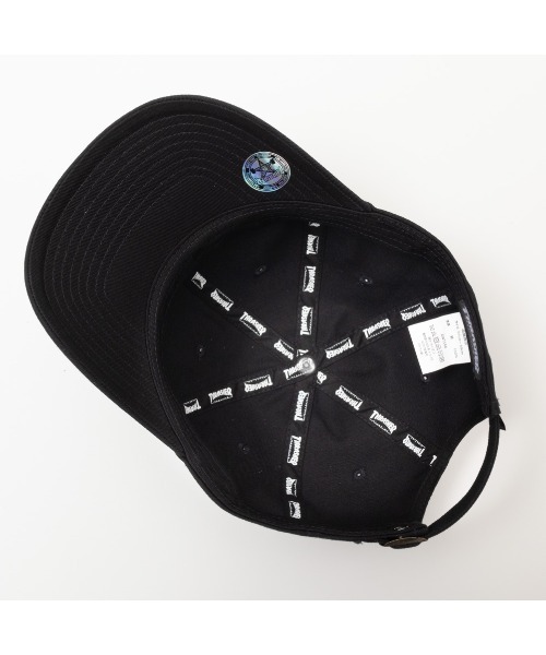 THRASHER（スラッシャー）の「THRASHER ロゴ刺繍ローキャップ（キャップ・メンズ・グレー/アイボリー/ベージュ/ブラック/ネイビー・フリー）」の8枚目の写真