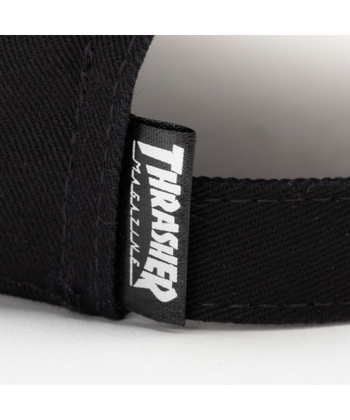 THRASHER（スラッシャー）の「THRASHER ロゴ刺繍ローキャップ（キャップ・メンズ・グレー/アイボリー/ベージュ/ブラック/ネイビー・フリー）」の10枚目の写真