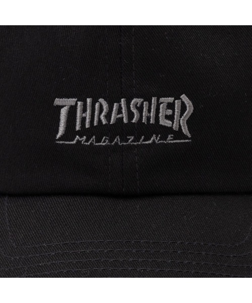 THRASHER（スラッシャー）の「THRASHER ロゴ刺繍ローキャップ（キャップ・メンズ・グレー/アイボリー/ベージュ/ブラック/ネイビー・フリー）」の11枚目の写真