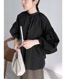 reca | タフタギャザーブラウス(シャツ/ブラウス)