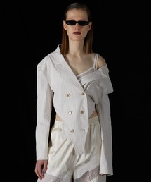 PRANK PROJECT | 【24SPRING PRE ORDER】オフショルダーボディスーツ / Off-Shoulder Bodysuits(Tシャツ/カットソー)