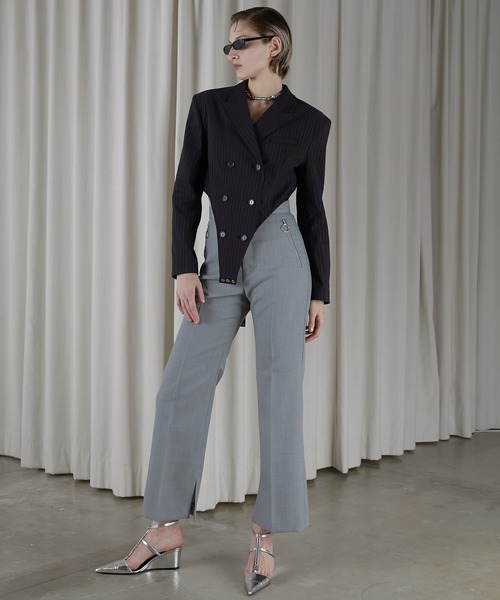 PRANK PROJECT（プランクプロジェクト）の「オフショルダーボディスーツ / Off-Shoulder Bodysuits（Tシャツ/カットソー・レディース・ブラック/アイボリー・FREE）」の3枚目の写真