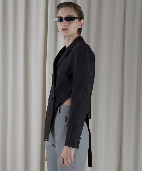 PRANK PROJECT（プランクプロジェクト）の「オフショルダーボディスーツ / Off-Shoulder Bodysuits（Tシャツ/カットソー・レディース・ブラック/アイボリー・FREE）」の7枚目の写真