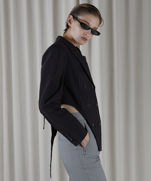 PRANK PROJECT（プランクプロジェクト）の「オフショルダーボディスーツ / Off-Shoulder Bodysuits（Tシャツ/カットソー・レディース・ブラック/アイボリー・FREE）」の9枚目の写真