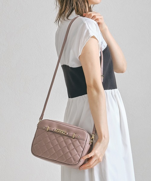 【セール】ダブルポケットキルティングショルダーバッグ BA-215（ショルダーバッグ）｜ORiental TRaffic（オリエンタルトラフィック）