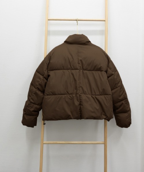 Miniministore（ミニミニストア）の「【新サイズ追加】ダウンジャケット エコダウンブルゾン防寒（ダウンジャケット/コート・レディース・ブラウン/ブラック/グレー/アイボリー・L/XL）」の18枚目の写真