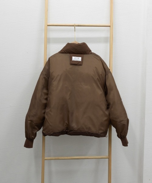Miniministore（ミニミニストア）の「【新サイズ追加】ダウンジャケット エコダウンブルゾン防寒（ダウンジャケット/コート・レディース・ブラウン/ブラック/グレー/アイボリー・L/XL）」の19枚目の写真