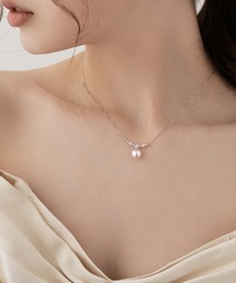 Lace Ladies（レースレディース）の「パール トップ フラワー ビジュー ネックレス（ネックレス）」