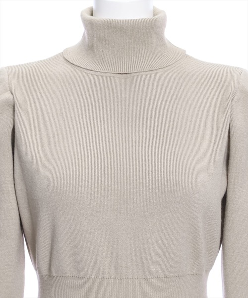 clear(クリア)の「裾ファーニットミニワンピース(ワンピース・レディース・モカ/ブラック・F)」の11枚目の写真