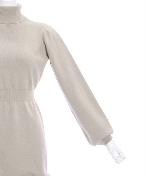 clear(クリア)の「裾ファーニットミニワンピース(ワンピース・レディース・モカ/ブラック・F)」の12枚目の写真