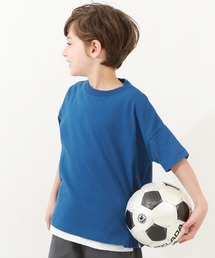 devirock（デビロック）の「綿100% お洗濯してもよれにくい ビッグシルエット 半袖Tシャツ（Tシャツ/カットソー）」