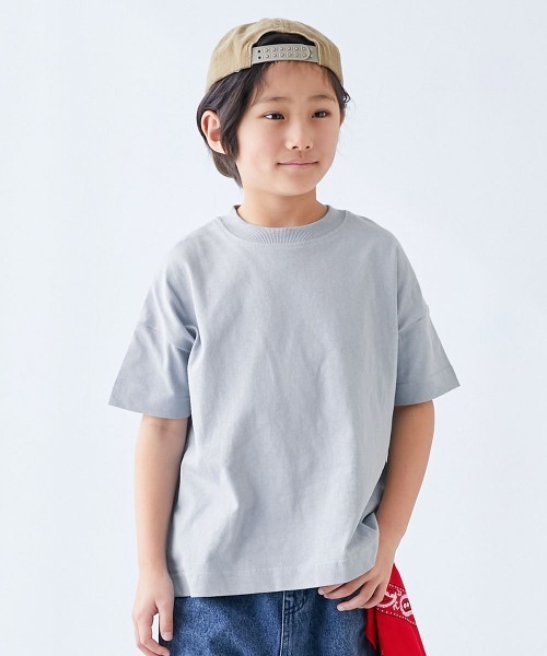 綿100% お洗濯してもよれにくい ビッグシルエット 半袖Tシャツ（T