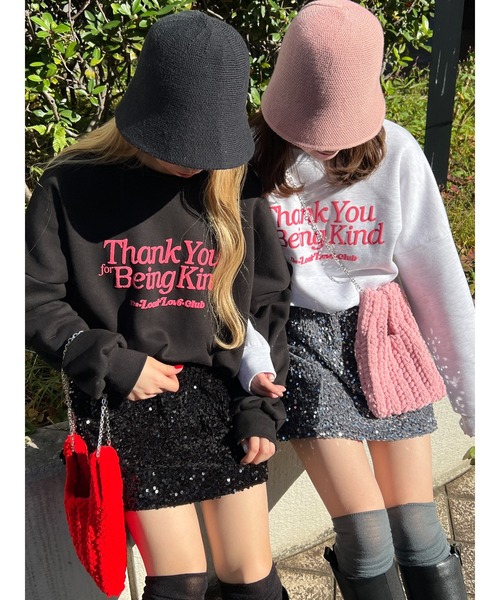 WC（ダブル シー）の「フォームプリントスウェット（スウェット・レディース・グレー/ブラック・FREE）」の19枚目の写真