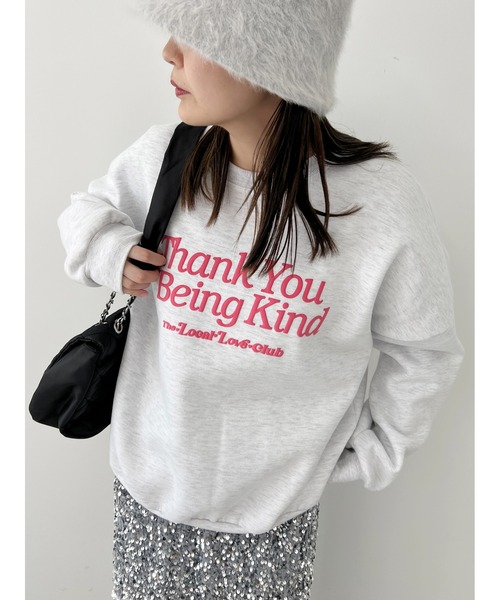 WC（ダブル シー）の「フォームプリントスウェット（スウェット・レディース・グレー/ブラック・FREE）」の11枚目の写真